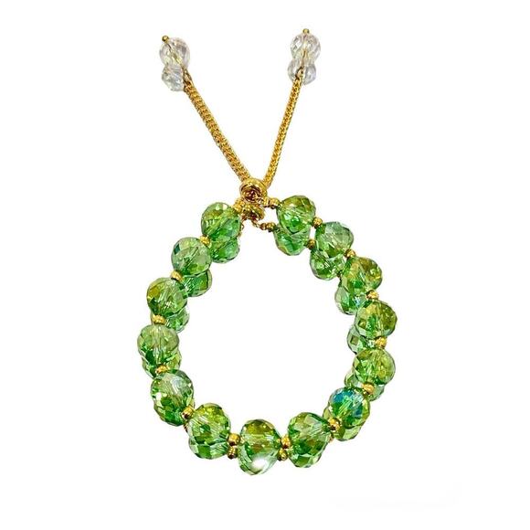 Green Swarovski Bracelet - Picture 5 of 14